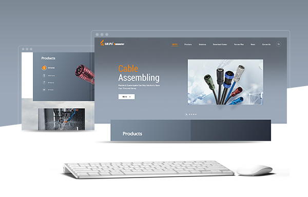 工業連接器網站建設